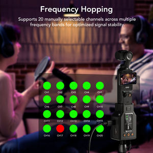 Transmisor y Receptor HDMI Inalámbrico SYONG DJI Pocket 3/4 1080P 500m, Escaneo Inteligente de Canales 2.4G/5G UVC OBS, Transmisión en Vivo para Exteriores - Product Image 5