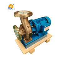 Pompe centrifuge horizontale à aspiration axiale, prix compétitif, moteur électrique, pompe monobloc submersible pour drainage
