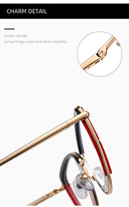 Cateye Shape Fashion Womens Luxury <strong>Spectacle</strong> <strong>Frames</strong> Anti Blue Ray Lasual Optic Glasses - Product Image 5