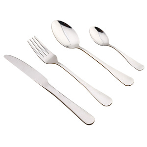 24-Piece thép không gỉ thiết lập dao kéo hộp gỗ tuyệt vời cho <span class=keywords><strong>6</strong></span> người bên ngày lễ bao gồm Tây bít tết Flatware - Product Image 5