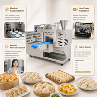 Machine automatique commerciale pour la fabrication de raviolis, 60 pièces/min, pour la production de raviolis chinois et de gyozas, certifiée CE, fabriquée en usine