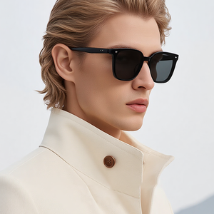 Design alla moda Outdoor UV400 Custom Logo occhiali da sole acetato classici Unisex occhiali da sole polarizzati - Product Image 1