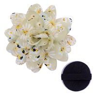 Nœud papillon en mousseline coloré et écologique pour chien, accessoires floraux pour la décoration de collier et les séances photo de Noël