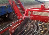 Nouvelle conception top qualité hydraulique tracteur PTO utiliser automatique à deux rangées De Pommes De Terre moissonneuse batteuse pelle arracheuse de betteraves