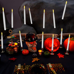 Creative Magic Stick <span class=keywords><strong>Bougie</strong></span> <span class=keywords><strong>LED</strong></span> électronique télécommandée avec <span class=keywords><strong>pince</strong></span> pour la décoration de Noël et d'Halloween - Product Image 5