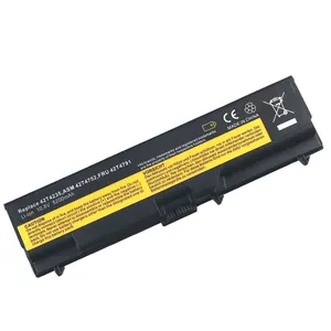 Bateria para substituição de laptop, para intel/lenovo 42t4235 asm 42t4752 fru 42t4791 tp t410 e40 e50 l410 sl510 sl410