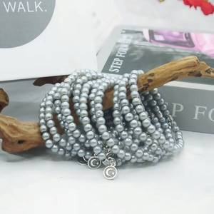 La fábrica suministra al por mayor cuentas étnicas YASEEN de oliveta de 6 mm, pulsera Tasbih elástica de 33 piezas, recuerdo religioso de Eid Mubarak. - Product Image 1