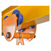 Chariot à poutre en I en acier au carbone NALIAN 1T2T3T robuste, poussé à la main, pour voiture de sport, haute résistance, capacité de charge élevée, personnalisable