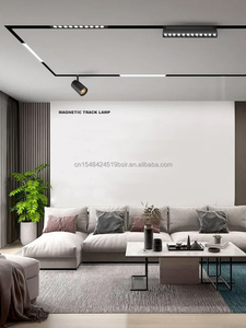 Lumière de piste magnétique LED dimmable de haute qualité 6W, série de luminaires modernes H20 Grill pour <span class=keywords><strong>résidence</strong></span>, L112*W22*H45mm, angle de faisceau 24 Ra90 - Product Image 4