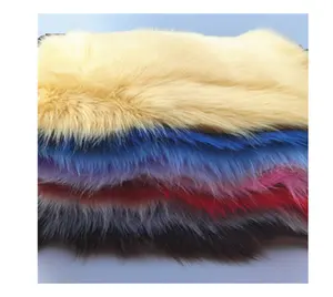 Tissu en <span class=keywords><strong>fausse</strong></span> <span class=keywords><strong>fourrure</strong></span> pelucheuse en acrylique et polyester pour vêtements et textiles de maison, 1300g, 60mm - Product Image 1