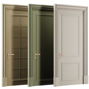 Puerta principal de madera maciza de nogal negro moderno, puerta de habitación <span class=keywords><strong>Interior</strong></span> de madera de diseño para casas, Puertas De <span class=keywords><strong>Interior</strong></span> - Product Image 5