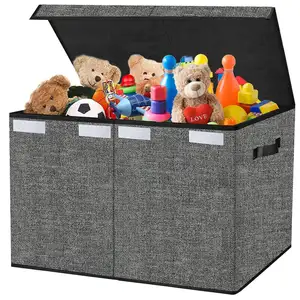 Organisateurs de boîte de rangement pliables de support de haute qualité de vente chaude pour l'organisation de jouets d'enfants