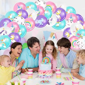 <strong>Unicorn</strong> Latex Balloons Kit Rainbow Birthday <strong>Party</strong> Balloons <strong>Supplies</strong> for <strong>Unicorn</strong> Theme Birthday - Product Image 5