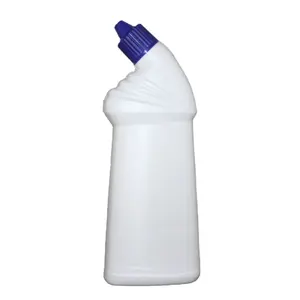 制造空白色HDPE 500毫升600毫升塑料液体马桶清洁瓶