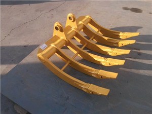 Prix d'usine : Accessoires d'excavatrice – Déchiqueteur de racines d'arbres, Brise-terre, Râteau pour excavatrices SK235, largeur 1,5 m et 1,8 m - Product Image 2