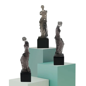 Resina epoxi transparente colorida <span class=keywords><strong>Venus</strong></span> figura estatua moderna escultura de mesa - Product Image 4