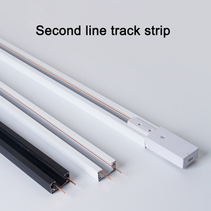 VOC 2 hilos alambre de cobre plano tira de pista de aluminio tienda de ropa supermercado sala de exposiciones tira de guía de foco - Product Image 5