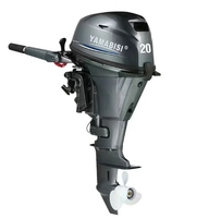 Moteur Hors-Bord Portable Yamabisi Efficace à 4 Temps 6 CV 9.9 CV 20 CV Arbre Long CDI Essence pour Application Marine