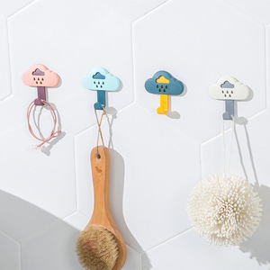 Cloud Shape Adhesive Hooks Wall Mounted Multi Purpose Hanging Hooks For Cable Management And Accessories - Product Image 3