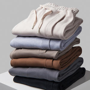 กางเกงวอร์มคาร์โก้ผู้ชาย ผ้าฝ้ายคุณภาพสูง 100% ระบายอากาศได้ดี เอวกลาง มีเชือกผูก ซับในผ้าฟลีซ รับสั่งทำ - Product Image 2