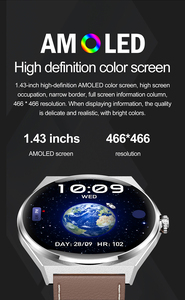 2025 Tốt Nhất <span class=keywords><strong>Android</strong></span> 1.43 Inch Amoled Màn Hình Tròn Mt56 Thông Minh Đồng Hồ Reloj Intelligente Smartwatch Hombre Bt Cuộc Gọi Thông Minh Đồng Hồ Cho Nam Giới - Product Image 4