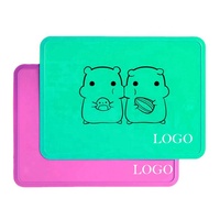 Mantel individual de mesa de silicona resistente al calor sin BPA, mantel plegable para mesa de comedor, Grado Alimenticio, fácil limpieza