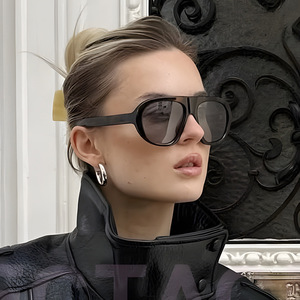 Custom Logo 2026 Fashion Retro <b>Men</b> Big Frame Sun Glasses UV400 Pilot <b>Square</b> <b>Sunglasses</b> for Women - Product Image 2