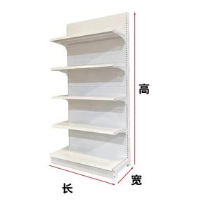 Estantes de Góndola de Plástico y Acero Resistentes, Color y Tamaño Personalizados de Fábrica, <span class=keywords><strong>para</strong></span> Minimercados - Product Image 2