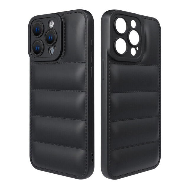 Jacket Puffered Camera Protective Phone Case for iPhone 14 13 12 11 Pro Max X XR XS 8 Plus SE2022 Back Cover case