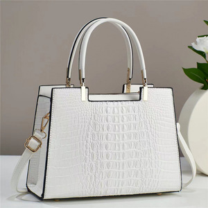 Bolso de Mano con Patrón de Cocodrilo para Mujer, Moda 2026, Bolso Cruzado con Asa Superior, Elegante, para Uso Diario y Viajes - Product Image 3