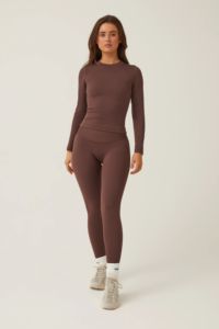 2023 venta al por mayor ropa de entrenamiento gimnasio segunda piel cuello redondo compresión ajustada liso en blanco manga larga Tops Slim Fit camiseta - Product Image 3