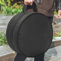 Sac de rangement portable pour batterie, housse de transport rembourrée épaisse en polyester pour caisse claire