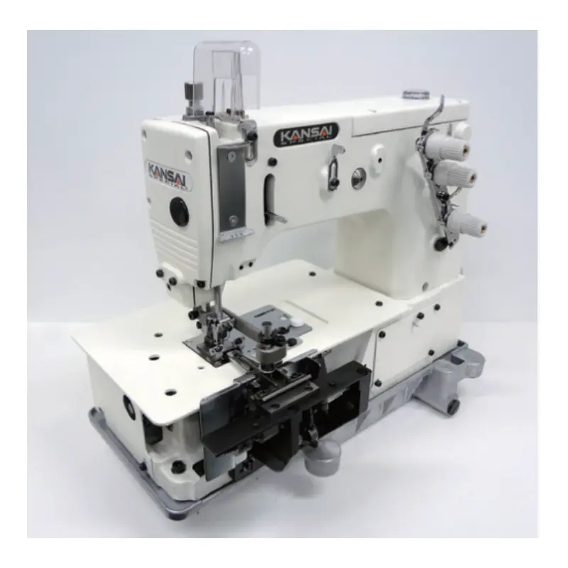 SecondHand Original Kansai Special B2000C 2Needle Double Chain Stitch Understitch Sewing Machine For Sewing Jeans Hems