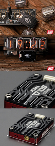 5.8GHz RUSHFPV <span class=keywords><strong>RUSH</strong></span> TANK SOLO 1.6W <span class=keywords><strong>2</strong></span>.5W VTX 48CH PitMode Microphone intégré Coque CNC <span class=keywords><strong>2</strong></span>-6S pour pièces de drone FPV DIY - Product Image 6