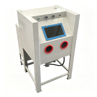 Machine de sablage humide avec technologie de mélange d'eau pour l'industrie du nettoyage des métaux et des surfaces
