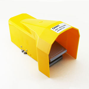 4F系列气动脚踏阀铝合金塑料5/2方式NC 4F210-08G带气体控制护罩OEM可定制 - Product Image 6