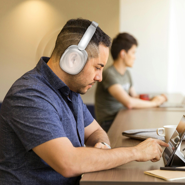 BOLN H35 Max 2 ANC Wireless HiFi Headphones Digital Display Battery Indicator Open-Ear Over-Ear Design for BT Compatible