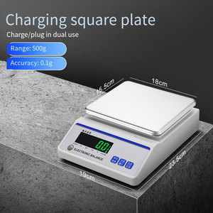 실험실 고정밀 전자 저울 100g 200g 600g 1000g 0.01g 모델 밀리그램 저울 1 만분의 1 분석 저울 - Product Image 6