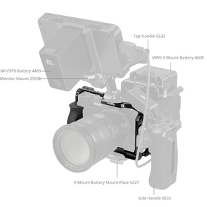 Kit Gabbia SmallRig ZR per Nikon con Morsetto per Cavo e Punti di Montaggio Multipli per Treppiede e Fotocamera 5467 - Product Image 6