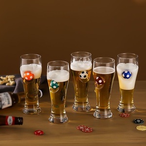 Verre à bière Coupe du Monde de football 2026 – Lot de verres à bière et à vin transparents à prix abordable - Product Image 1
