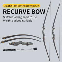 SPG Archery Takedown Longbow Recurve Bow y Flecha Set Deportes al aire libre Flecha de carbono Caza Tiro Equipo elevador de madera