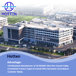 Cable Coaxial Hotten de 32-50 AWG con Material de Revestimiento de PFA o PET, Cable de 0.3 mm AWG, Fabricante de Cables para Drones - Product Image 4