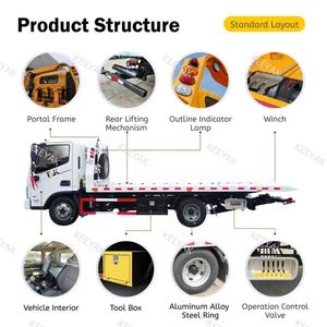 SHACMAN L3000 Abschlepp wagen I 8 Tonnen Plattform kran Euro II Euro V Cummins 245 PS I LKW & Wreck ers Hersteller Seit 2009 - Product Image 5