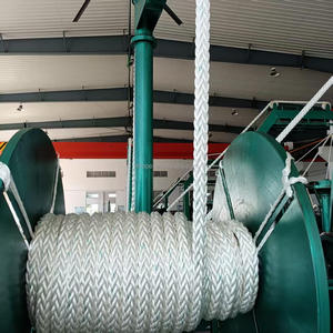 Cordage en polyester à 12 brins de 96 mm pour l'alimentation électrique des navires de guerre, la construction, les remorques de bateaux, l'emballage et autres cordages d'amarrage marins - Product Image 4