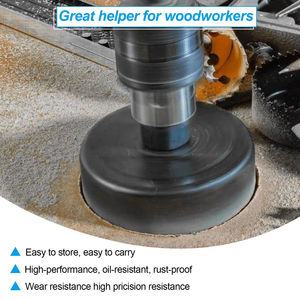 Sierra perforadora de madera de 20 mm a 25 mm con punta de acero al carbono, eje integrado y piloto integrado para proyectos de carpintería, tallado y plástico - Product Image 4