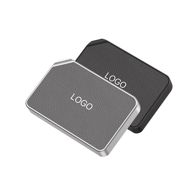 New 128GB Durable Shockproof Portable SSD Zinc Alloy + Leather Housing USB-C Interface 500MB/s Read/Write Speed for Commercial
