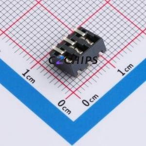 GT-BTP30003-0680A-016A Blade/Spring Contact Battery Connector SMD,P=3mm Connector Spring Contact Type 3mm 3P Horizontal Mount - Product Image 2