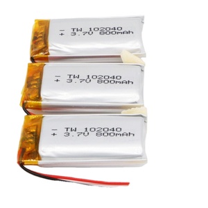Customized good price lithium polymer battery 102040 3,7 V 800mAh LiPo battery batteries - Product Image 1