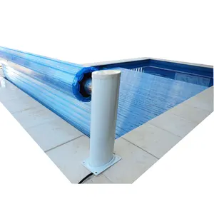 Safety Electric Swimming Above Ground Solar Waterproof 12VDC Tubular Motor Electric Roller Safety Plastic Automatic Swimming Pool Cover