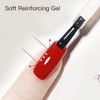 Gel de renforcement L&M Ibdgel OEM/ODM 15ml, Gel UV à retirer par trempage, Gel de base UV, Vernis à ongles en gel, Vernis Gel